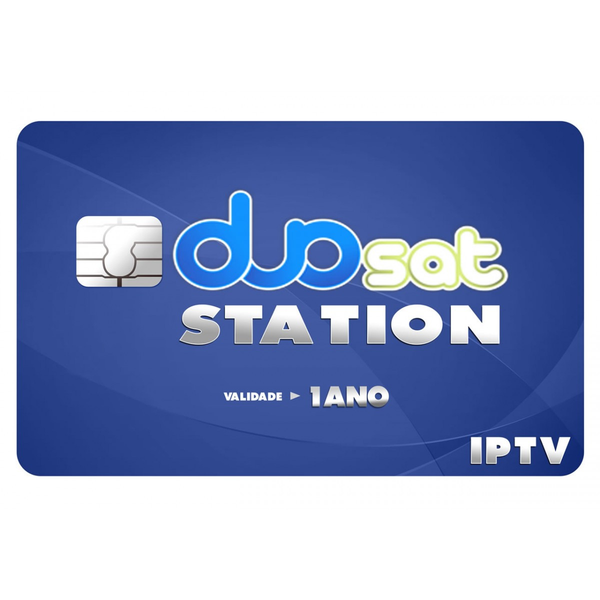 Cartão Duosat Station 360 dias IPTV