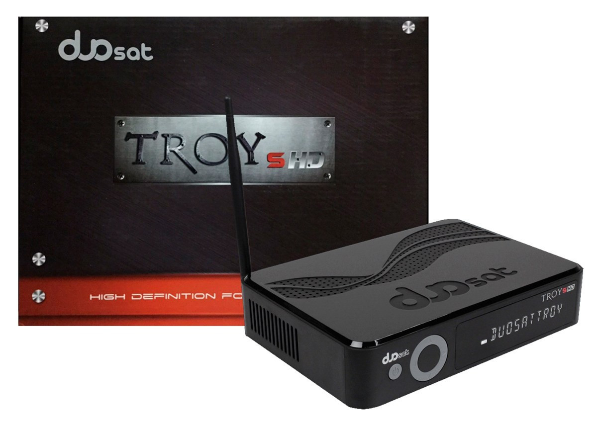 Receptor Duosat Troy S ACM, H265, VOD, Wifi